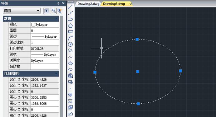 为什么CAD画椭圆却显示多线段