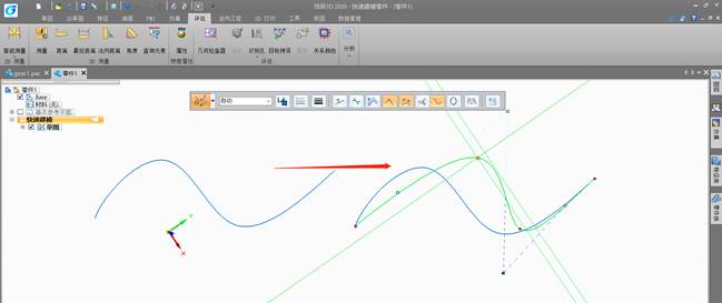浩辰3D软件教程：三维设计中如何绘制曲线？