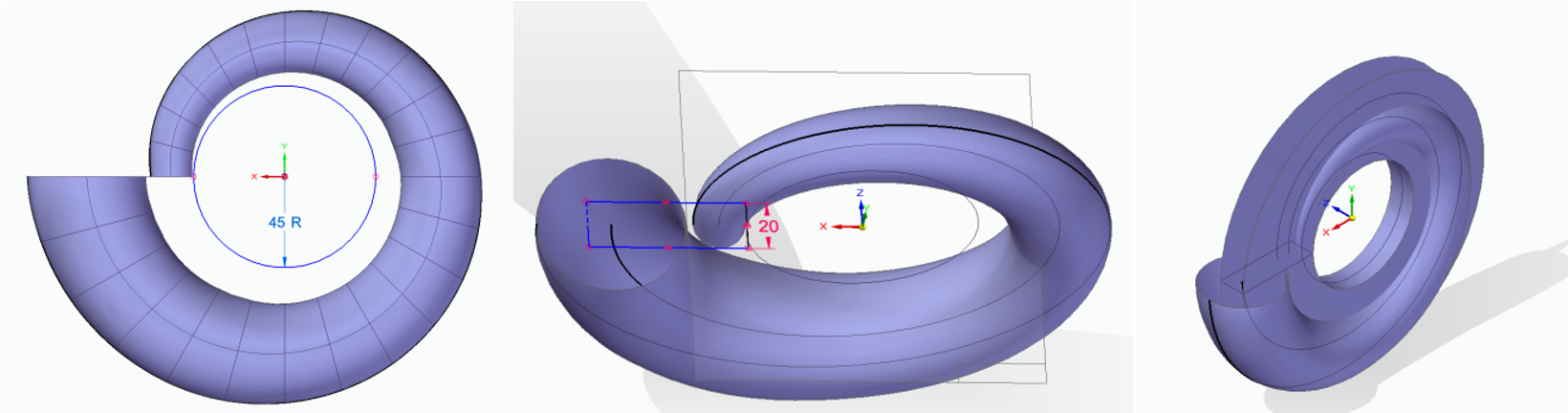 浩辰3D壳体设计实例，带你解锁蜗壳3D模型设计！
