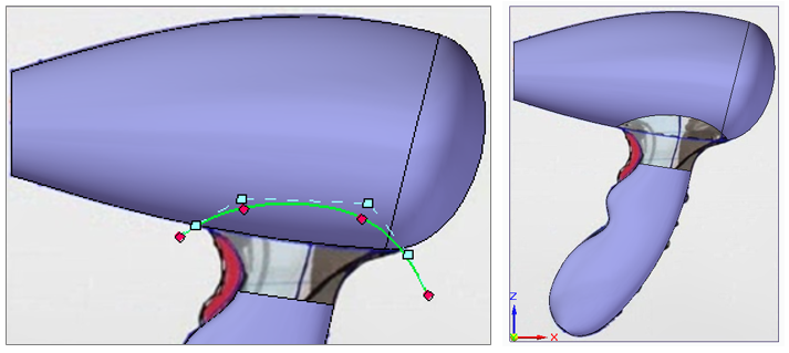 电吹风产品3D模型绘制步骤