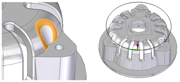 浩辰3D建模实例：电动机外壳模型