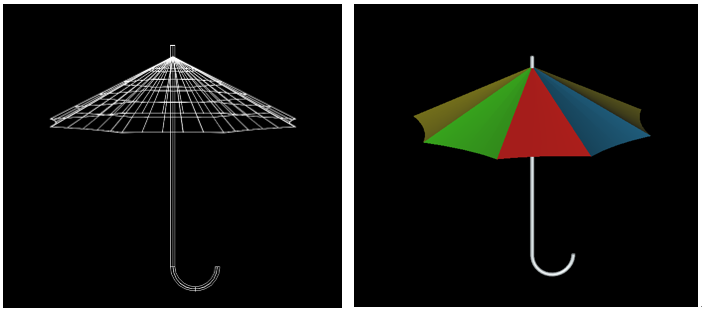 CAD三维雨伞制图步骤
