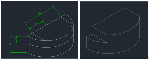 教程二：CAD如何绘制轴测图