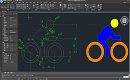 突破创意界限：用浩辰CAD设计独特的骑自行车logo！