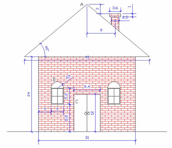 CAD建筑画图练习题