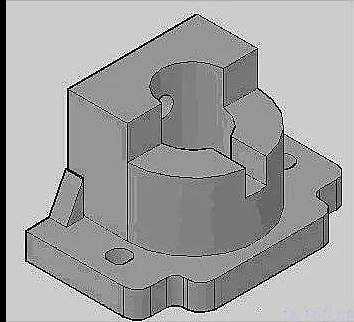 CAD绘制三维立体图