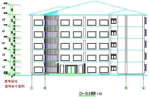 工程制图CAD软件之建筑立面设置对话框