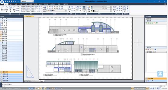 CAD软件绘制图纸教程之单元合并
