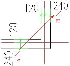 CAD如何设置标注之墙厚标注实例