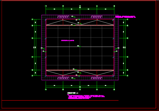 某操场电气设计图的CAD建筑图纸下载资源