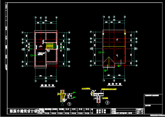某住宅设计方案的建筑CAD图纸下载素材