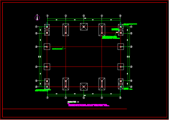 某操场电气设计图的CAD建筑图纸下载资源