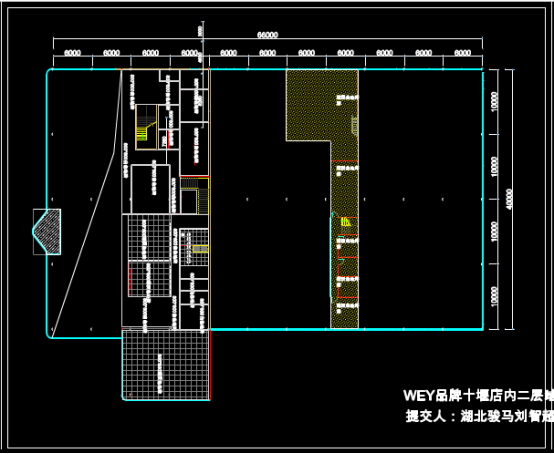 某商场各楼层布局设计方案的CAD下载图纸