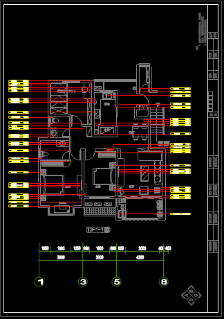 某纺织厂的CAD建筑施工图