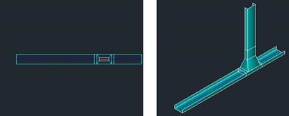 CAD绘制竖直桥架的操作技巧