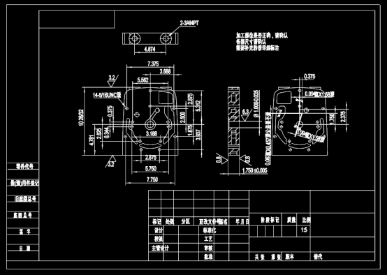 机械加工设备设计CAD图纸