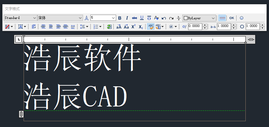 CAD空心字体怎么打出来？CAD空心字制作方法
