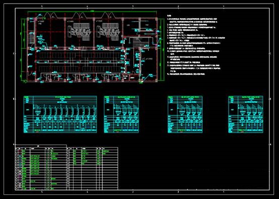 变电站照明动力布置工业建筑电气CAD图纸