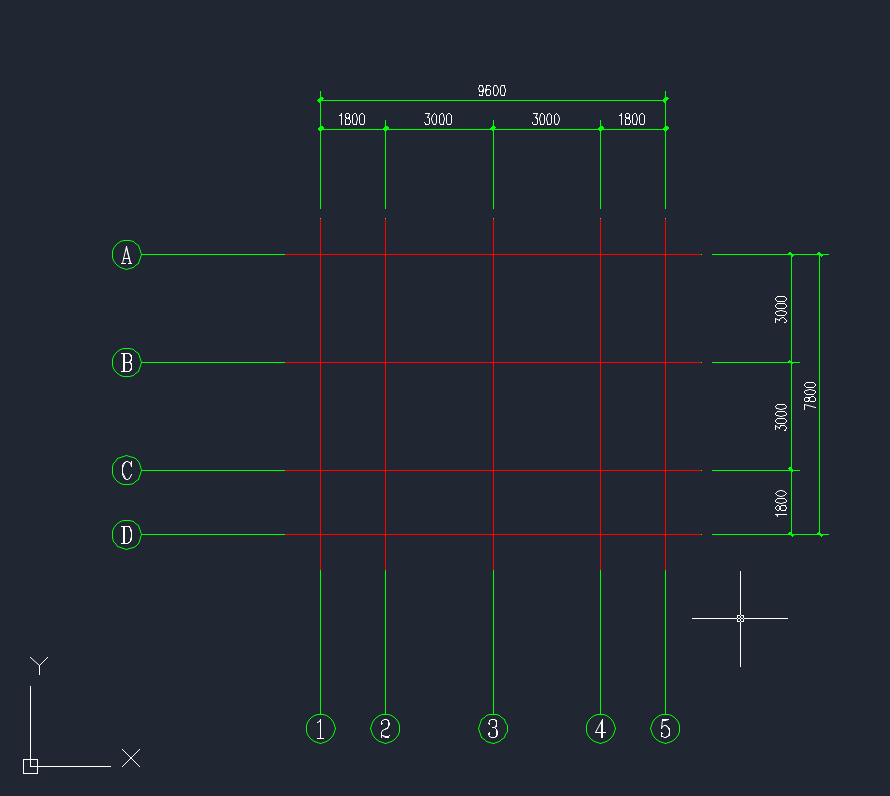 建筑CAD中如何快速标注轴网？