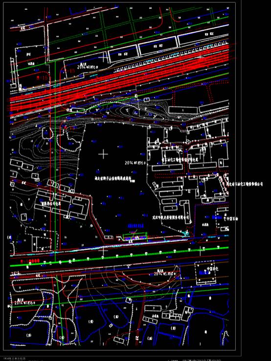 某城市区域规划CAD平面图