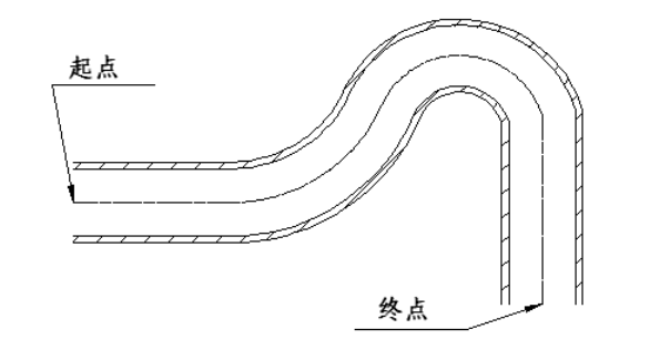 机械CAD中绘制管道线的方法/步骤