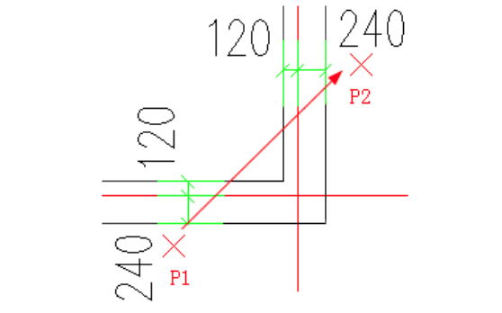 CAD标注墙体厚度的方法步骤