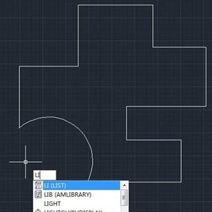 如何测量CAD中不规则图形