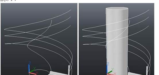 如何使用CAD绘制旋转楼梯