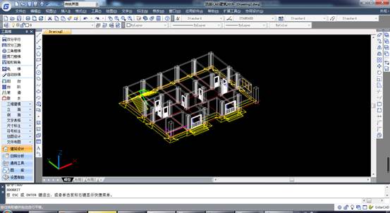CAD做建筑平面图如何建首层平面图模型
