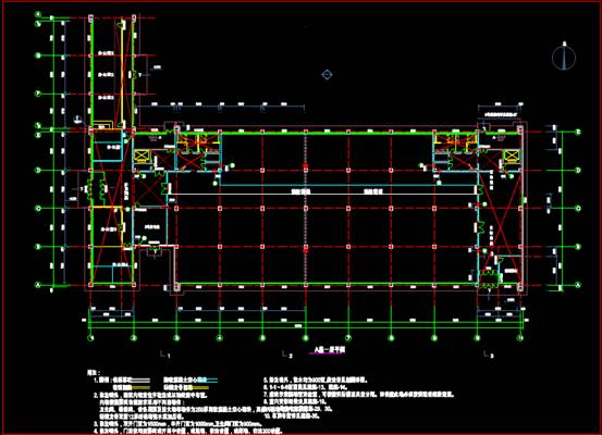 A座一层CAD建筑设计平面图
