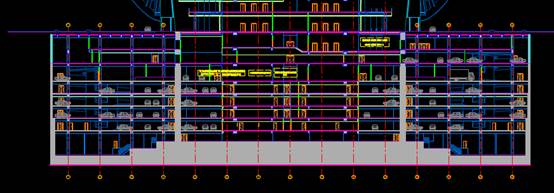 某超级建筑CAD电气工程制图对讲系统图