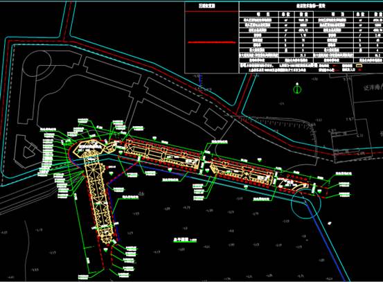 码头总图规划CAD绘制户型图