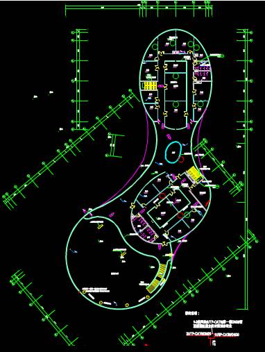 大数据办公楼CAD建筑设计平面图