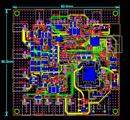 CAD电子产品图纸之电路板