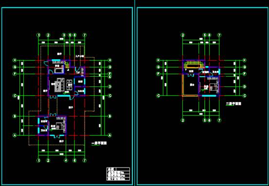 CAD建筑设计之寺庙禅谷户型