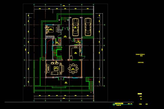 CAD住宅室内设计图纸之户型平面图住宅装修