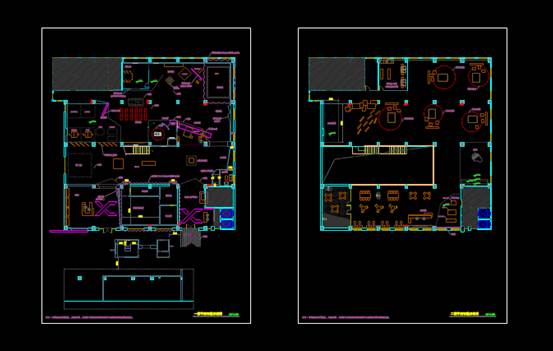 双创方案的建筑工程CAD制图