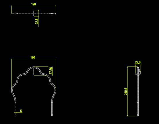CAD机械设备图纸之线架