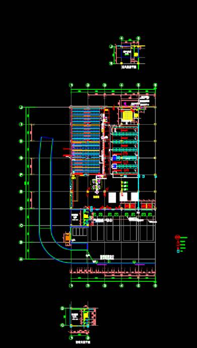 中船海洋项目弱电CAD电气图