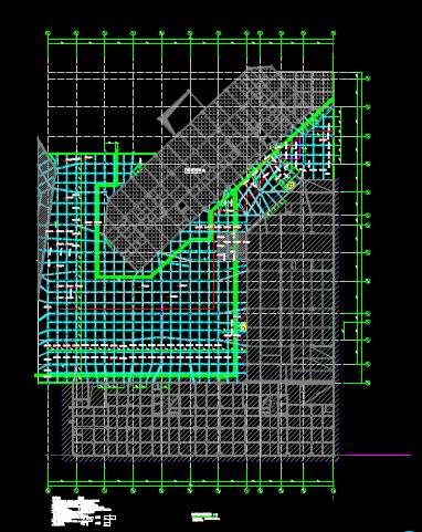 CAD结构设计之地下车库变更-校对