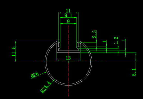 LED 的CAD电工制图图纸