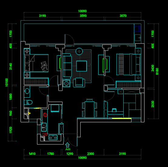 关于室内设计的CAD详图