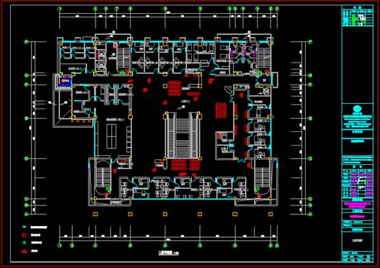 某保健院的CAD医疗建筑图纸