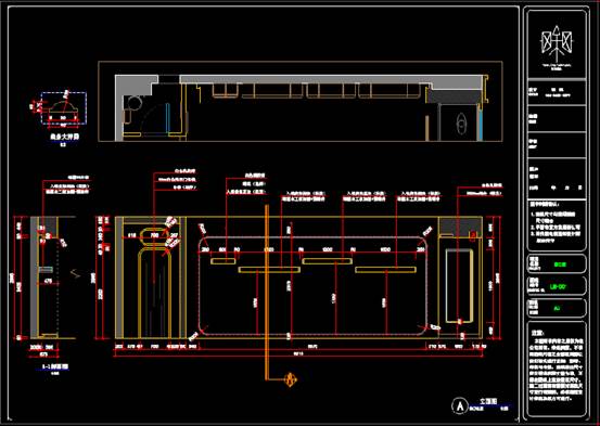 CAD商业空间设计图之基础设计