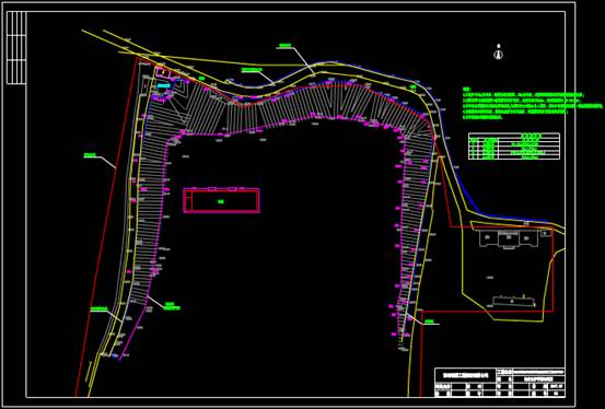 规划CAD设计图之边坡支护图