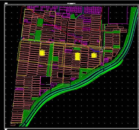 CAD建筑设计图纸之城区现状图