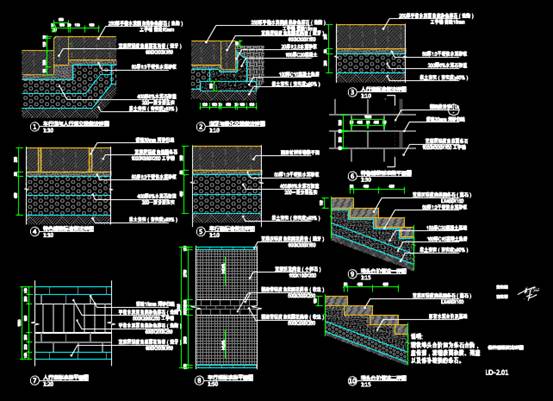CAD建筑详图之做法图
