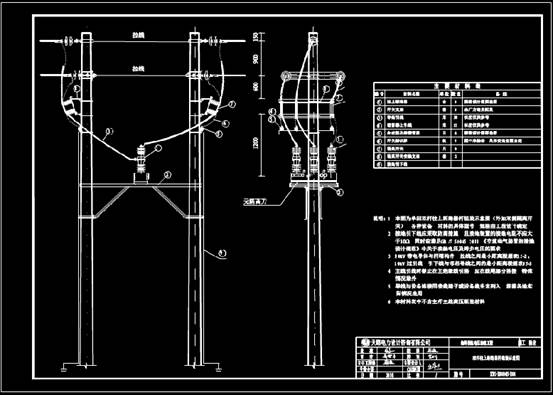 CAD电力控制布置图之断路器设置