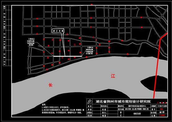 CAD道路设计图纸之道路区位图