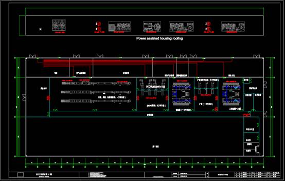 CAD电力系统图之电力施工图